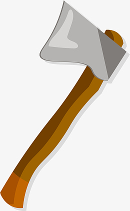 aipng铁斧子斧头砍柴工具pngpng恐怖的恶魔pngaipng矢量图创意斧头