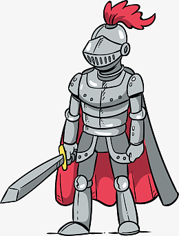 全副武装的古代战士