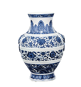 纹理精致缠枝莲纹
