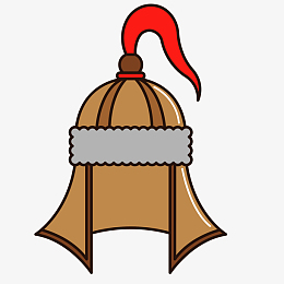 png金甲将军古风手绘令牌pngpng卡通矢量元帅pngpng卡通古代士兵png