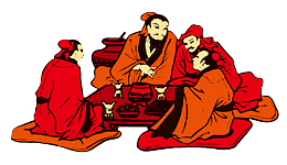古代人物休闲作乐