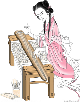 弹琴的贵妃