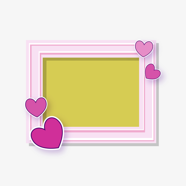 装饰素材png卡通手绘相框