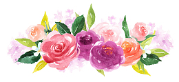 手绘创意鲜花边框免抠图