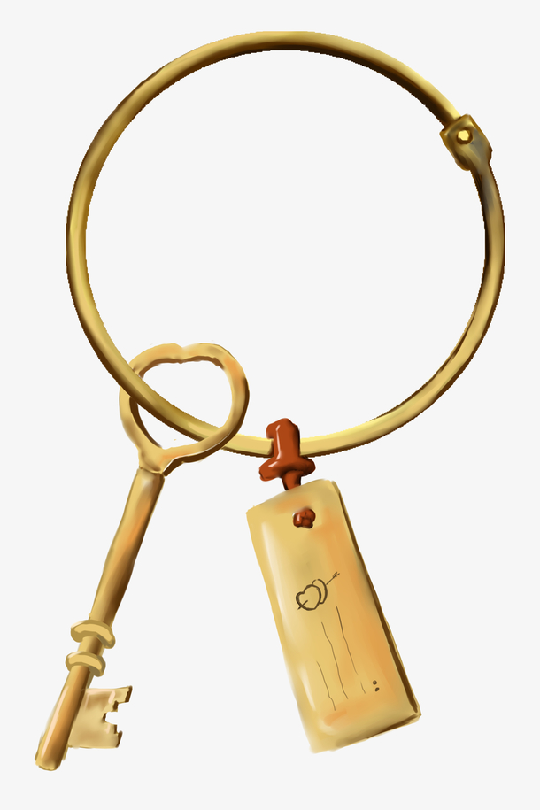 卡通钥匙矢量图下载