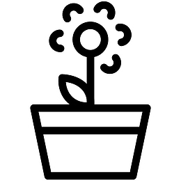 花盆图标