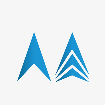 双色创意箭头素材_双色创意箭头图片元素-觅元素