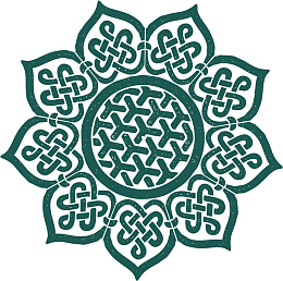 迷你风格矢量卡通花纹