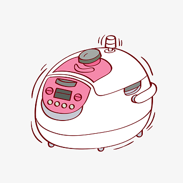 卡通智能电饭煲png图