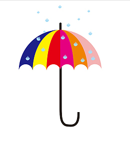 漂亮的小雨伞