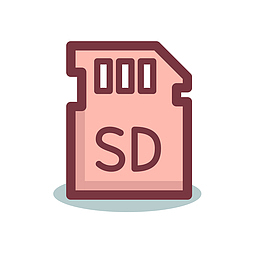 简约卡通SIM卡矢量图标免抠图