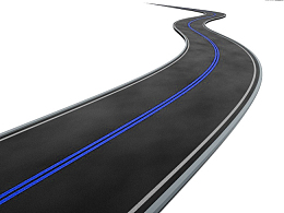 造型独特的公路