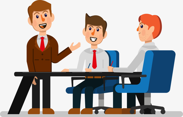 卡通装饰人物介绍海报设计