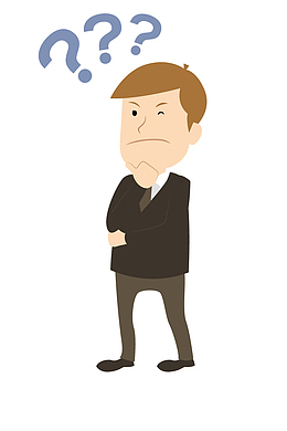 卡通装饰人物介绍海报设计男士