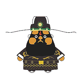 Q版包公素材