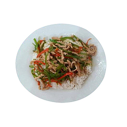 青椒肉丝 红辣椒 超辣