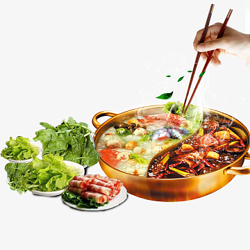psdjpg中华美食麻辣香锅火锅海报png香料辣椒调味素材psdjpg中华美食