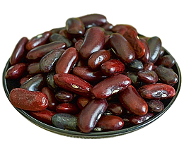 深色粮食腰豆