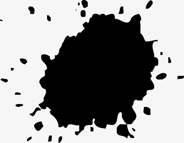 矢量爆炸笔刷素材图