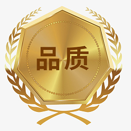 红色盾牌标签pngpng品质保障保字图标pngpng红色灯光双十一商品展示