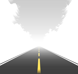 黑色沥青公路