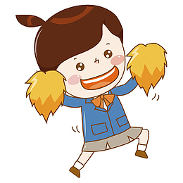 喝彩的女孩