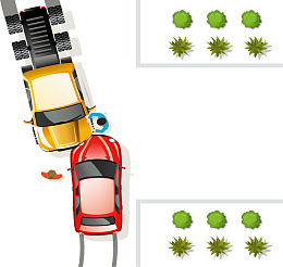 道路交通车祸现场