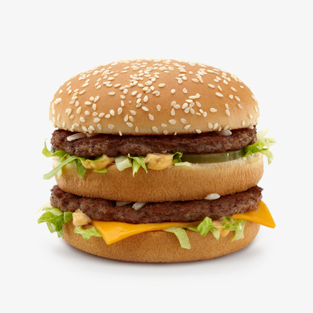 美味汉堡包免抠素材