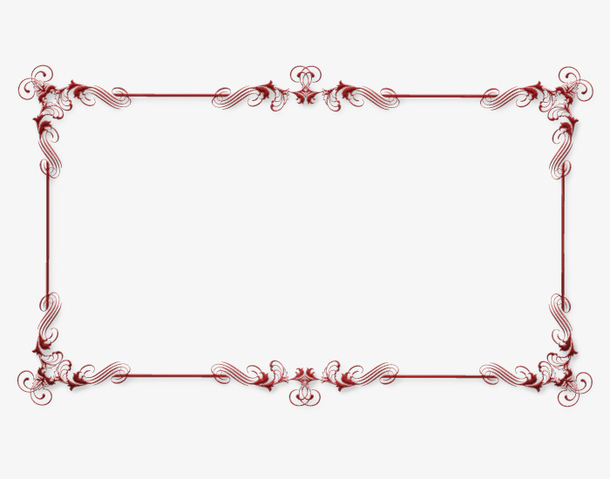花纹边框免抠素材免费下载_觅元素51yuansu.com