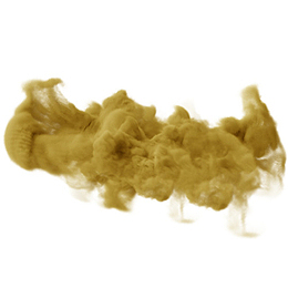 黄色简约装饰朦胧烟雾装饰图