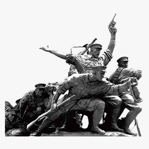 灰色创意纹理烈士元素素材免费下载_觅元素