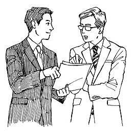 手绘的卡通头像男生