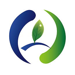 卡通绿色的环境标识PSD分层