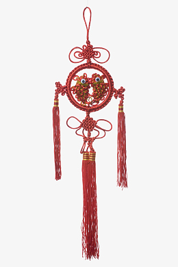 吉祥双鱼中国结