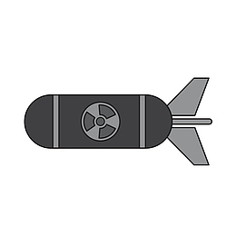 核弹素材图案矢量