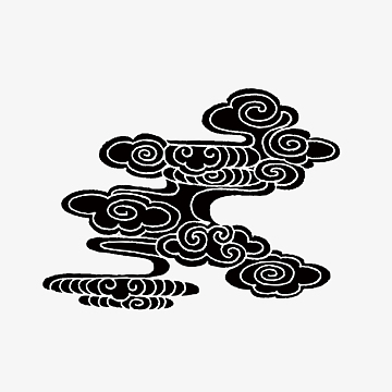 祥云背景装饰素材图案