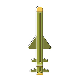 导弹矢量素材图案