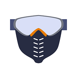 军事面具素材图案