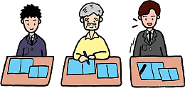 考场场景插画创意