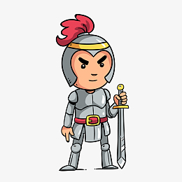 古代将军雕像pngpng矢量手绘日式武道图案pngaipng明朝将军(士兵)png