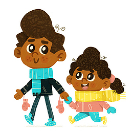 哥哥和可爱的妹妹