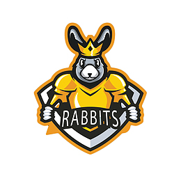 黄色兔子体育竞技游戏logo