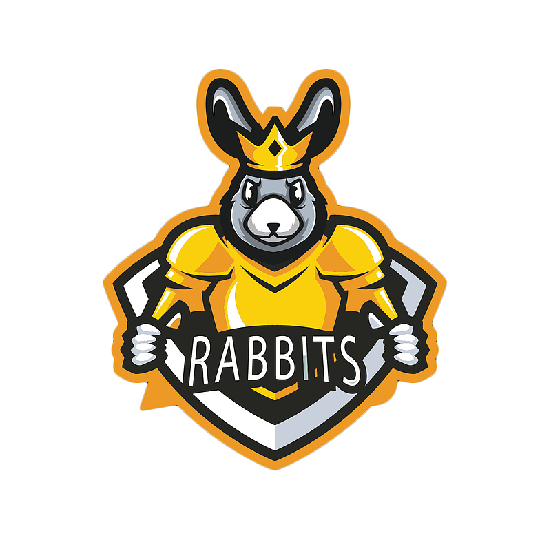 黄色兔子体育竞技游戏logo