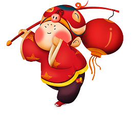 2019迎春创意猪年