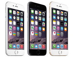 iPhone智能手机三款展示图