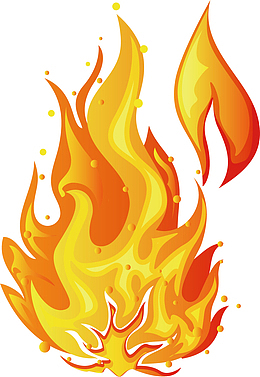 png夫妻吵架pngpng卡通手绘黑色烧烤架pngpng黑色背景下的火苗jpgpng