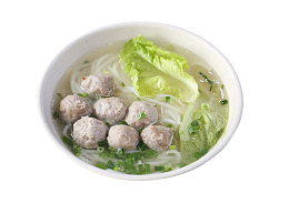 潮汕手打牛肉丸粿条