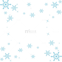 圣诞节雪花矢量装饰底纹