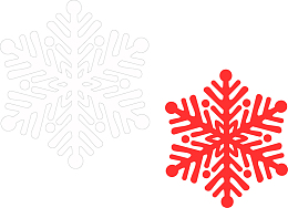 雪花矢量素材