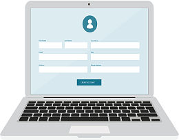 笔记本电脑用户注册